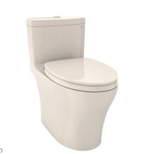 TOTO, MS646124CEMFGN#12, AQUIA IV ONE-PIECE TOILET - 1.28 GPF & 0.9 GPF, ELONGATED BOWL - WASHLET+ CONNECTION, SEDONA BEIGE