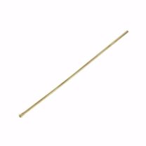 JONES STEPHENS, S44-002, 3/8" x 20" POLISEDH BRASS LAVATORY FAUCET RISER WITH BULLNOSE