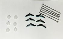 GENERIC, TOG3, TOGGLE BOLT STEEL ANCHORS WITH 6-32 ANCHOR THREAD X 3" LENGTH SCREWS