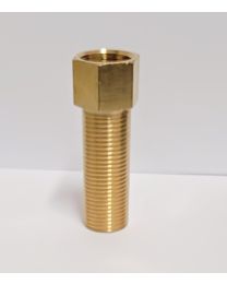 NSF, 40MMX.5, 2 1/16" BRASS PIPE FITTING COMES WITH WITH 1/2" MALE AND FEMALE THREADS 