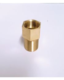 NSF, 40MMX.5, 7/8" BRASS PIPE FITTING COMES WITH WITH 1/2" MALE AND FEMALE THREADS 