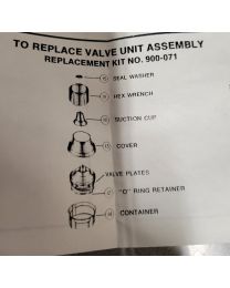 PFISTER, 900-071, FLOW-MATIC VALVE UNIT ASSEMBLY FOR SINGLE HANDLE KITCHEN AND LAVATORY FAUCETS  - DISCONTNUED 
