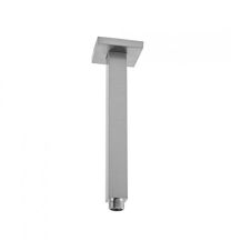 JACLO, 8079-SN, 12" SQUARE ESCUTCHEON DROP CEILING SHOWER-ARM. SATIN NICKEL  