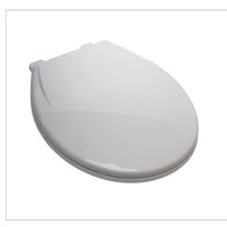 PLUMBTECH, 240-000, SLOW CLOSE PLASTIC HINGE TOP MOUNT WITH ADJUSATBLE RELEASE ‘N’  CLEAN, WHITE