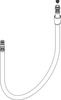 HANSGROHE, 97475000, AXOR STARK BRAIDED HOSE