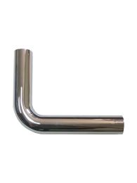 CSB, 442CP, 20 GAUGE 1 1/2" x 6" x 8" FLUSHOMETER ELBOW LESS NUTS AND WASHER, CHROME PLATED