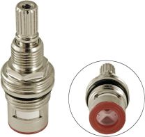 KINGSTON BRASS, KSRPL941HC, CERAMIC CARTRIDGE 3/8" X 16PT, POLISHED CHROME, HOT