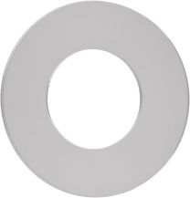 JONES STEPHENS, CU-050,  3" OD X 1 3/4" ID UNIVERSAL MIRROR ACRYLIC TUB SPOUT COVER PLATE