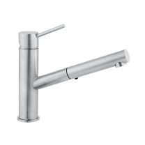 CONCINNITY,  522000-NST, MODICA CONTEMPORARY PULL OUT SINGLE HANDLE KITCHEN FAUCET, NATURAL STAINLESS