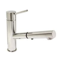 CONCINNITY, 522000-PST, MODICA CONTEMPORARY PULL OUT SINGLE HANDLE KITCHEN FAUCET, POLISHED STAINLESS
