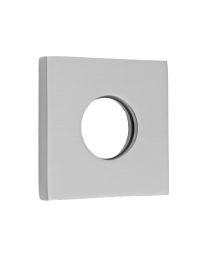 JACLO, 6007-SN, 2" x 2" SQUARE ESCUTCHEON, SATIN NICKEL  