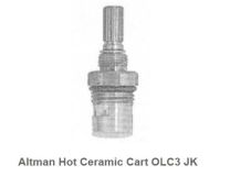 ALTMANS, OLC3JK, .5 LAVATORY FAUCET CERAMIC CARTRIDGE HOT 