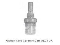 ALTMANS, OLC4JK, .5 LAVATORY FAUCET  CERAMIC CARTRIDGE COLD 