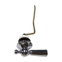 AMERICAN STANDARD, 730283-0020A, LEFT HAND METAL TRIP LEVER, POLISHED CHROME