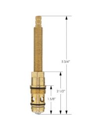 PHYLRICH, VB1850, WALL DIVERTER CARTRIDGE FOR 3PV VA