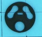 PRFISTER, 950-1000, BLACK VALVE GASKET FOR 974-570 CARTRIDGE