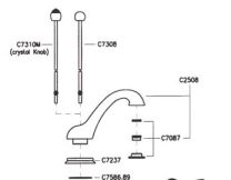 ROHL, C7087APC, COUNTRY AND BATH AERATOR FOR For A1408 AND A3402, CHROME