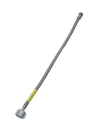 CSB, SS8-20T, STAINLESS STEEL 1/2" FIP x 7/8" BALLCOCK x 20" TOILET SUPPLY LINE