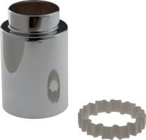 DELTA, RP22735, TRIM SLEEVE LONG FOR 1300 AND 1400 SERIES, CHROME