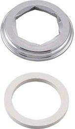 DELTA, RP26147, INNOVATIONS SPOUT BASE AND GASKET, CHROME -DISCONTINUED