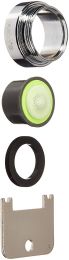 DELTA LAVATORY FAUCET ANTI- THEFT AERATOR WITH KEY, CHROME -DISCONTINUED 