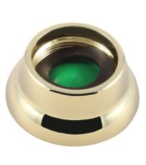 DELTA VICTORIAN WATER-EFFICIENT 1.5 GPM AERATOR, POLISHED BRASS