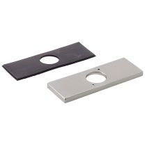 DELTA, RP78358SS, ESCUTCHEON AND GASKET - 3 HOLE, STANLESS