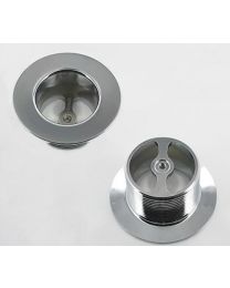WATCO, 11495CP, 500-TS/550-TS SERIES ZINC STRAINER BODY (ONLY) 1.865" x 11.5, CHROME -ECONOMY PACKAGING 