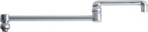 CHICAGO FAUCETS, DJ18E35JKABCP, 18" DOUBLE-JOINTED SWING SPOUT, CHROME