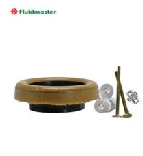 FLUIDMASTER, PRO4KF, PRO SERIES WAX RING KIT WITH HORN AND BOLT KIT FOR 4" WASTE LINES