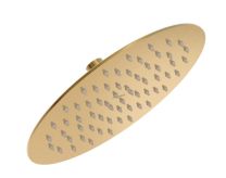 GERBER, D460076BB, 1.75 GPM DRENCH 10" ROUND SINGLE FUNCTION RAIN SHOWERHEAD, BRUSHED BRONZE