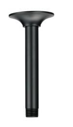 GERBER, D481316BS, 6" CEILING MOUNT SHOWER ARM, SATIN BLACK