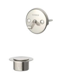 GERBER, G00N6853, CLASSICS BRASS POP-UP DRAIN TRIM KIT, BRUSHED NICKEL