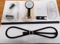 GROHE, 123345, TEMPESTA COSMOPOLITAN 100 HANDHELD SHOWER KIT, MATTE BLACK