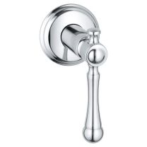 GROHE BRIDGEFORD VOLUME CONTROL VALVE TRIM, STARLIGHT CHROME - DISCONTINUED 