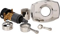 GROHE GROHFLEX AUTHENTIC DUAL FUNCTION THERMOSTATIC TRIM WITH CONTROL MODULE, POLISHED NICKEL - DISCONTINUED