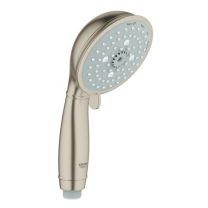 GROHE, 27608EN0, 2.5 GPM TEMPESTA RUSTIC 100 IV 4-SPRAYS HANDSHOWER, BRUSHED NICKEL - DISCONTINUED 