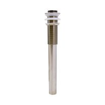 JONES STEPHENS, P3504BN, LAVATORY/SINK POP-UP DRAIN WITHOUT OVERFLOW HOLES, BRUSHED NICKEL