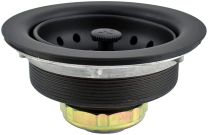 KEENEY, K5414BLK, KITCHEN SINK STRAINER, BLACK