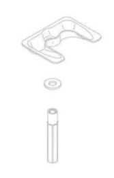 KOHLER, 1000536, HARDWARE KIT FOR ELLISTON K-R72781-4D1 LAVATORY FAUCET