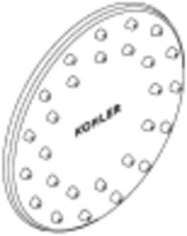 KOHLER, 1083258, REPLACEMENT KIT MEMBRANE, NOZZLE 27