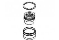 KOHLER, 1103469-CP, 1.5 GPM AERATOR ASSEMBLY, LARGE - CHROME                                                   