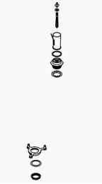 KOHLER, 1151862, 1.28 GPM FLUSH VALVE KIT