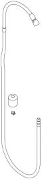 KOHLER, 1186677-BC, BECKON K-99332 AND SENSATE K-72218 PULL- OUT HOSE SERVICE KIT, BRIGHT CHROME -DISCONTINUED REPLACED WITH 1548488