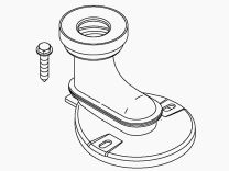 KOHLER, 1302617, PERSUADE TRAP-WAY SERVICE KIT, PLASTIC