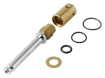 KOHLER, 30127-BC, COUNTER-CLOCK CLOSE WITH BRASS PLUNGER VALVET (COLD)