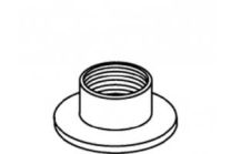 KOHLER SPOUT POST ESCUTCHEON, CHROME