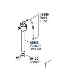 KOHLER, 49119, VACUUM BREAKER FOR K-3406-**AA
