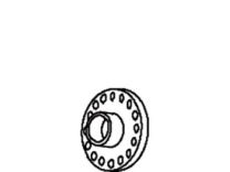 KOHLER, 58007, FACE- SHOWER HEAD - DISCONITUNED 