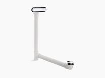 KOHLER, 7272-CP, CLEARFLO PVC SLOTTED OVERFLOW BATH DRAIN, CHROME